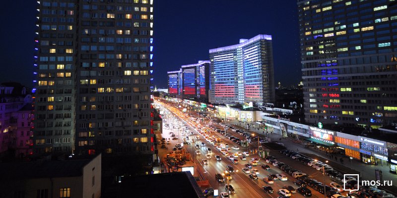 Более 70 зданий в центре города подсветят в честь Дня России
